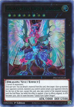 Galaxy-Eyes Cipher Dragon - DLCS-EN125 - Ultra Rare 4