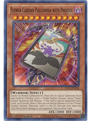 Flower Cardian Paulownia with Phoenix - DLCS-EN134 - Common 