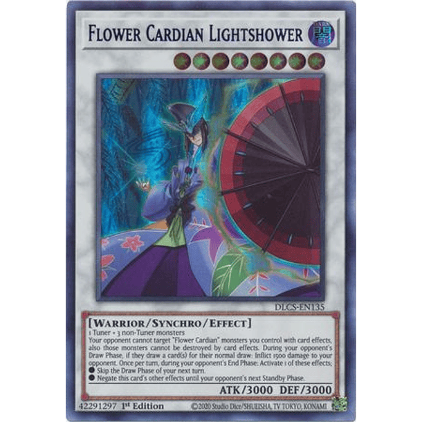 Flower Cardian Lightshower - DLCS-EN135 - Ultra Rare (español)