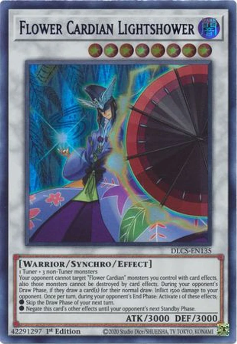 Flower Cardian Lightshower - DLCS-EN135 - Ultra Rare (español)
