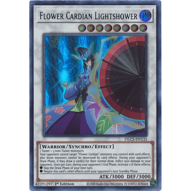 Flower Cardian Lightshower - DLCS-EN135 - Ultra Rare (español) 3