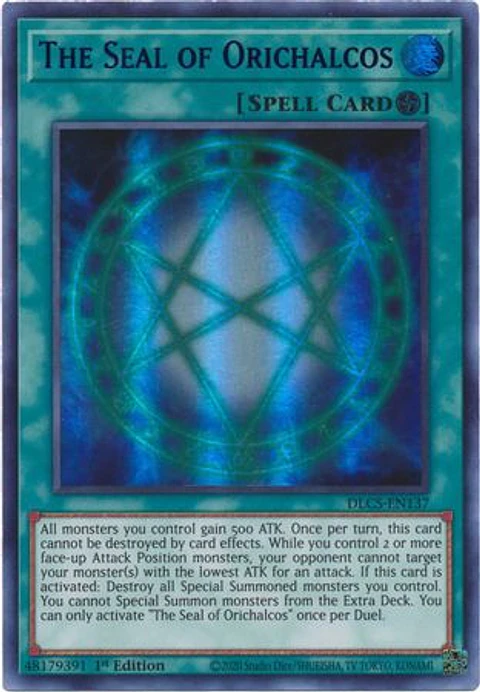 The Seal of Orichalcos - DLCS-EN137 - Ultra Rare