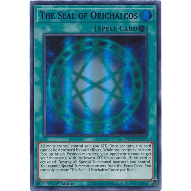 The Seal of Orichalcos - DLCS-EN137 - Ultra Rare 2