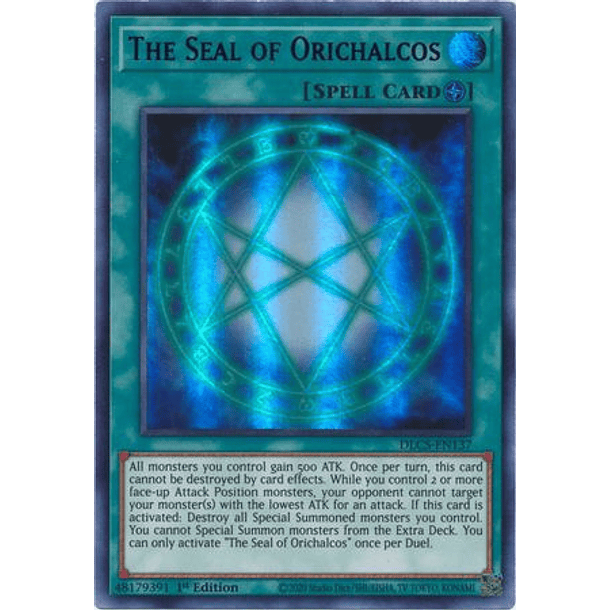 The Seal of Orichalcos - DLCS-EN137 - Ultra Rare 4