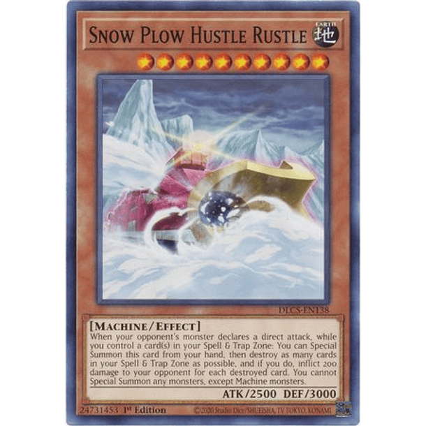 Snow Plow Hustle Rustle - DLCS-EN138 - Common 