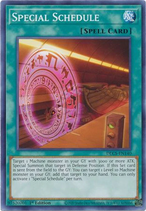 Special Schedule - DLCS-EN140 - Common 