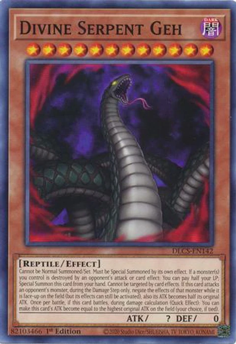 Divine Serpent Geh - DLCS-EN142 - Common 