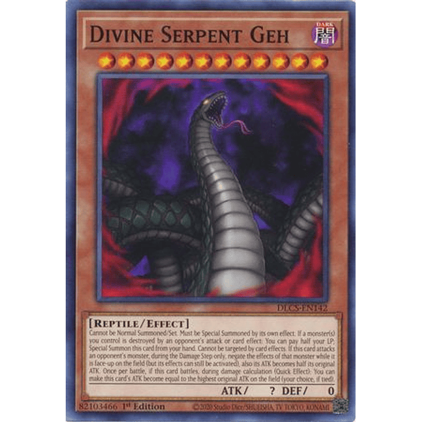 Divine Serpent Geh - DLCS-EN142 - Common 