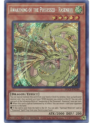 Awakening of the Possessed - Rasenryu - DLCS-EN144 - Secret Rare