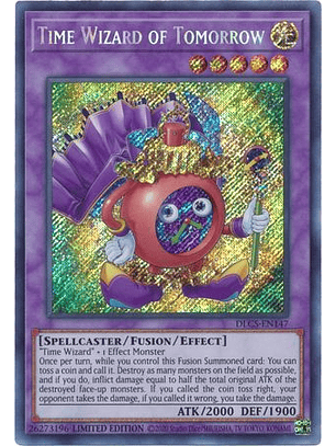 Time Wizard of Tomorrow - DLCS-EN147 - Secret Rare