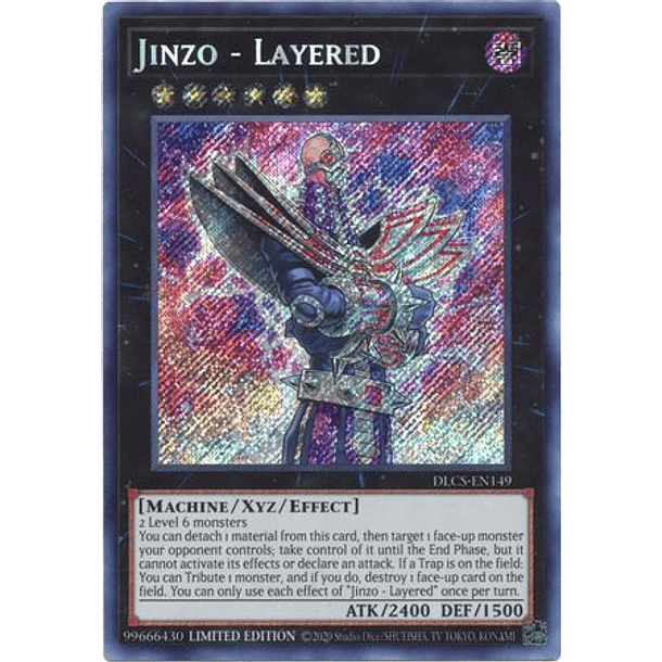 Jinzo - Layered - DLCS-EN149 - Secret Rare