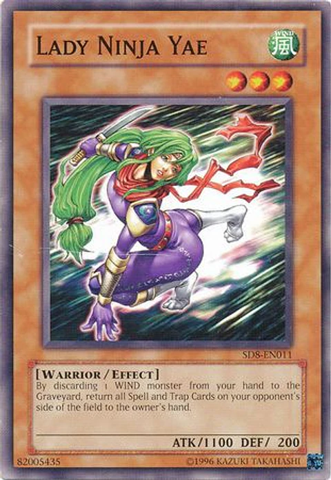 Lady Ninja Yae - SD8-EN011 - Common