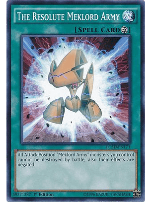 The Resolute Meklord Army - LC5D-EN171 - Common