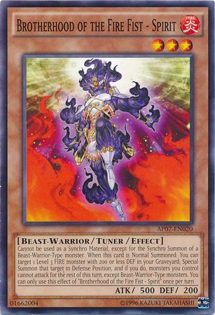 Brotherhood of the Fire Fist - Spirit - AP07-EN020 - Common 1