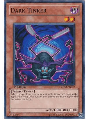 Dark Tinker - 5DS3-EN017 - Common