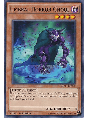 Umbral Horror Ghoul - MP14-EN066 - Common 