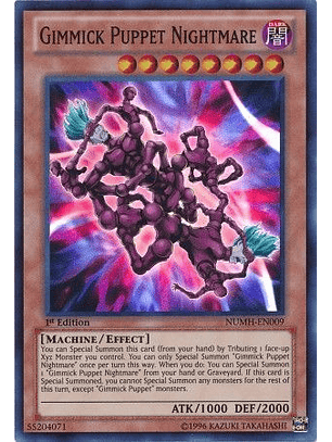 Gimmick Puppet Nightmare - NUMH-EN009 - Super Rare