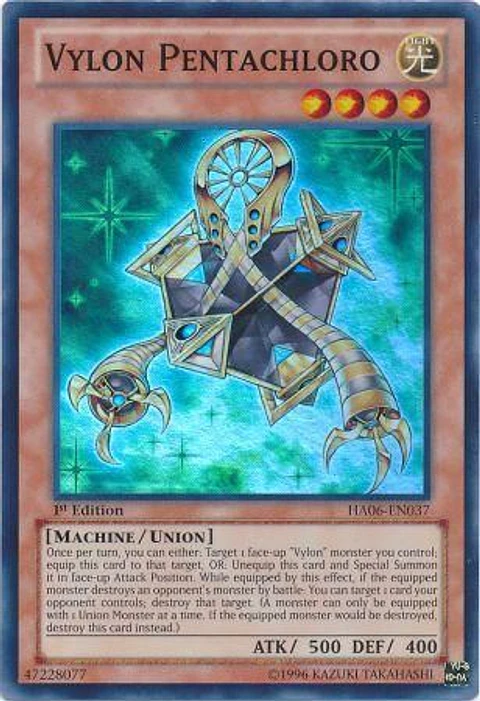 Vylon Pentachloro - HA06-EN037 - Super Rare
