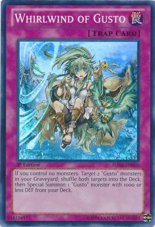 Whirlwind of Gusto - HA06-EN060 - Super Rare 1