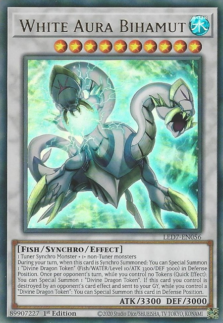 White Aura Bihamut - LED7-EN056 - Ultra Rare 1