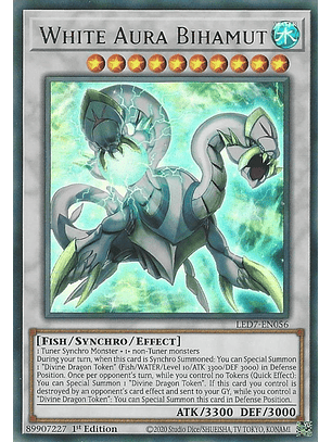White Aura Bihamut - LED7-EN056 - Ultra Rare