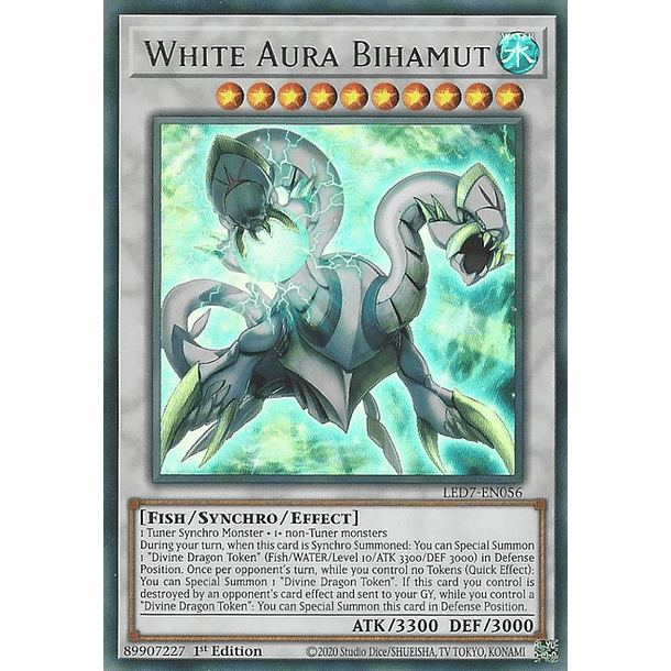 White Aura Bihamut - LED7-EN056 - Ultra Rare