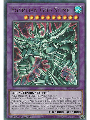 Egyptian God Slime - LED7-EN001 - Ultra Rare