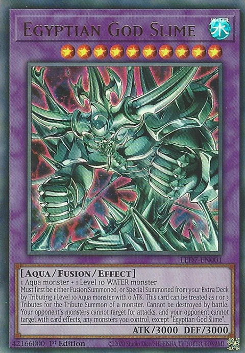 Egyptian God Slime - LED7-EN001 - Ultra Rare