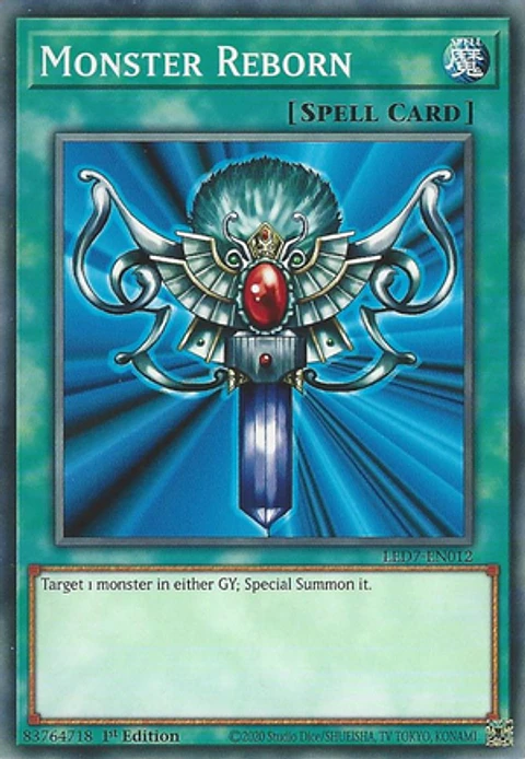 Monster Reborn - LED7-EN012 - Common 