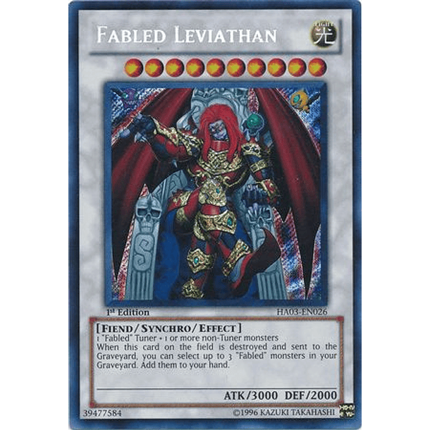 Fabled Leviathan - HA03-EN026 - Secret Rare