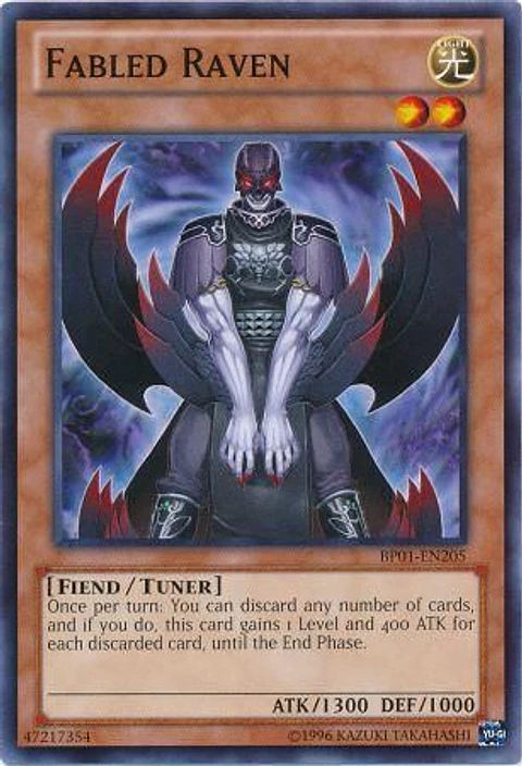 Fabled Raven - BP01-EN205 - Common