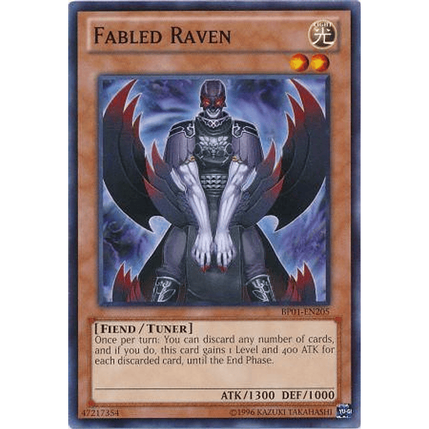 Fabled Raven - BP01-EN205 - Common