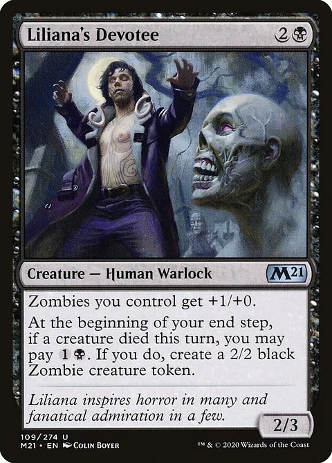 Liliana's Devotee - M21 - U 