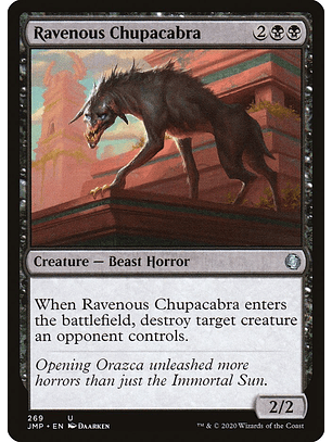 Ravenous Chupacabra - JMP - U 
