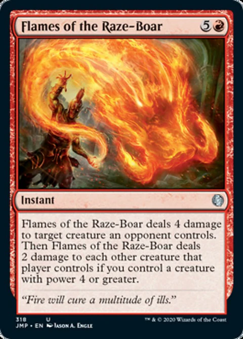 Flames of the Raze-Boar - JMP - U 