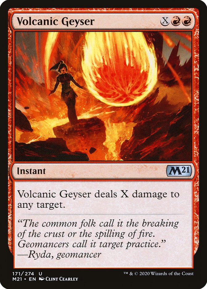 Volcanic Geyser - M21 - U  1