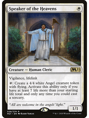 Speaker of the Heavens - M21 - R 