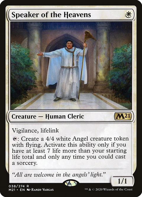 Speaker of the Heavens - M21 - R 