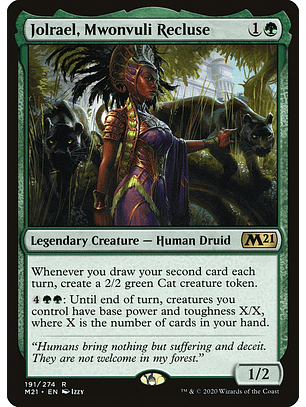 Jolrael, Mwonvuli Recluse - M21 - R