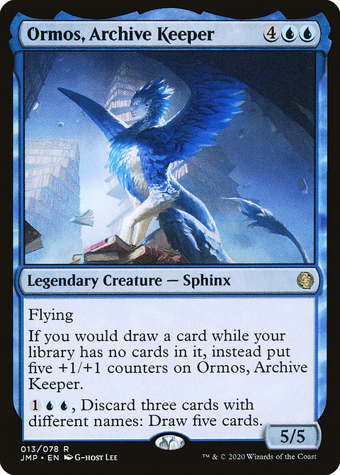 Ormos, Archive Keeper - JMP - R 