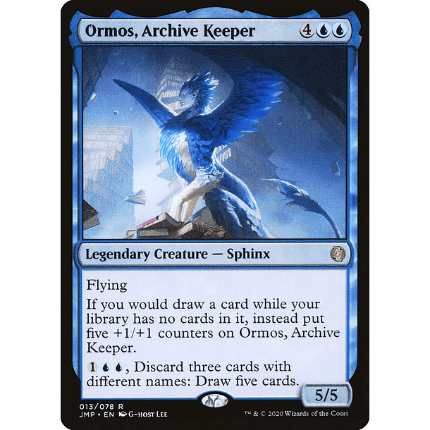 Ormos, Archive Keeper - JMP - R 