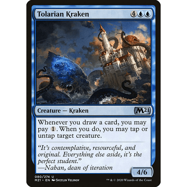 Tolarian Kraken - M21 - U 