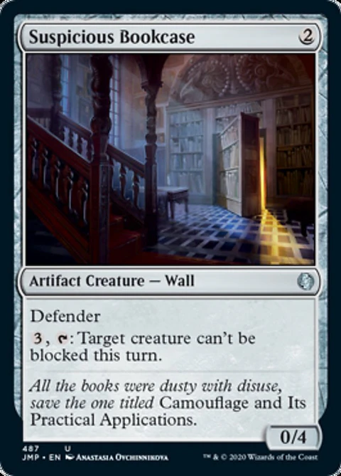 Suspicious Bookcase - JMP - U 
