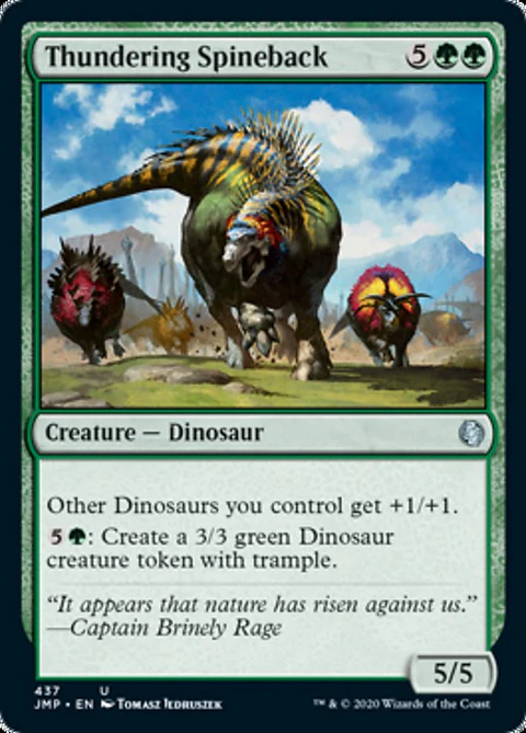 Thundering Spineback  - JMP - U 