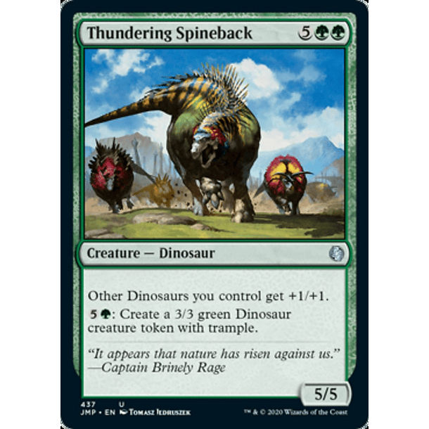 Thundering Spineback  - JMP - U 