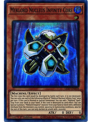Meklord Nucleus Infinity Core - LED7-EN018 - Super Rare