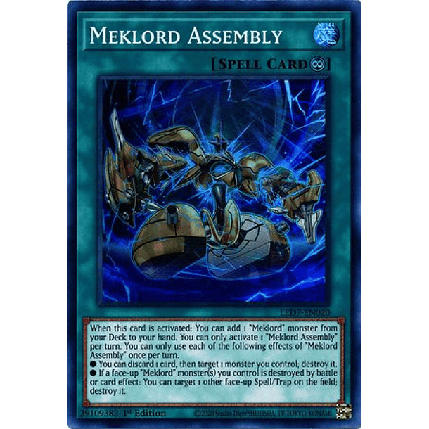 Meklord Assembly - LED7-EN020 - Super Rare