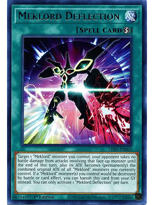 Meklord Deflection - LED7-EN021 - Rare