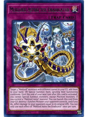 Meklord Astro the Eradicator - LED7-EN022 - Rare