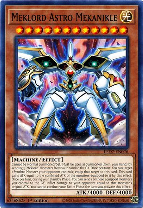 Meklord Astro Mekanikle - LED7-EN026 - Common